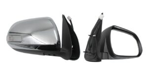 Toyota Hilux RH Electric Chrome Door Mirror
