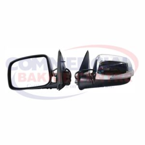 Isuzu D-Tec LH Chrome Electric Door Mirror+Lamp