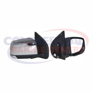 Isuzu KB RH Chrome Electric Door Mirror +Indicator