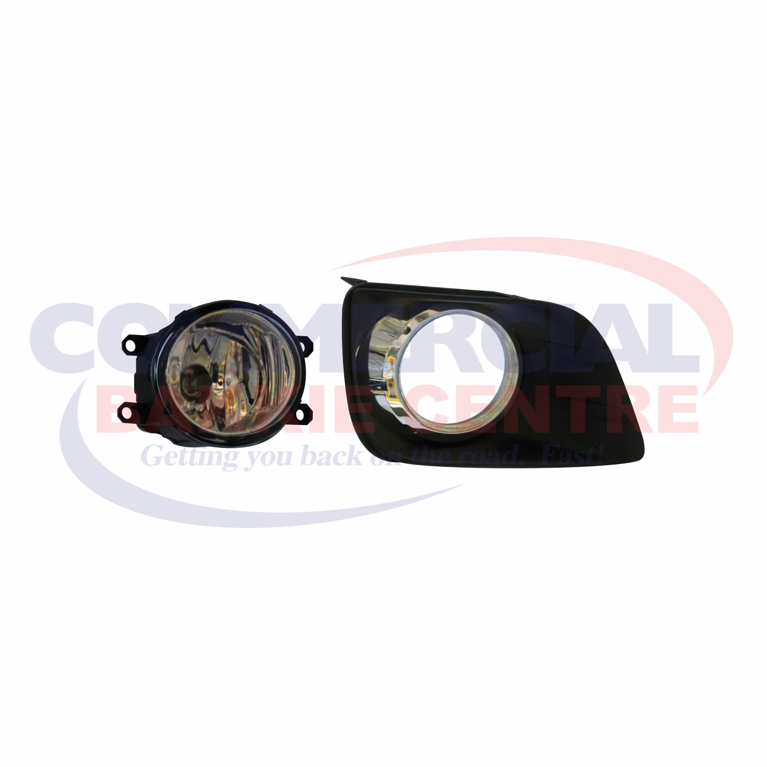 TOYOTA LANDCRUISER 09 LEFT HAND FJ150 FOG LAMP WITH COVER AND CHROME TRIM