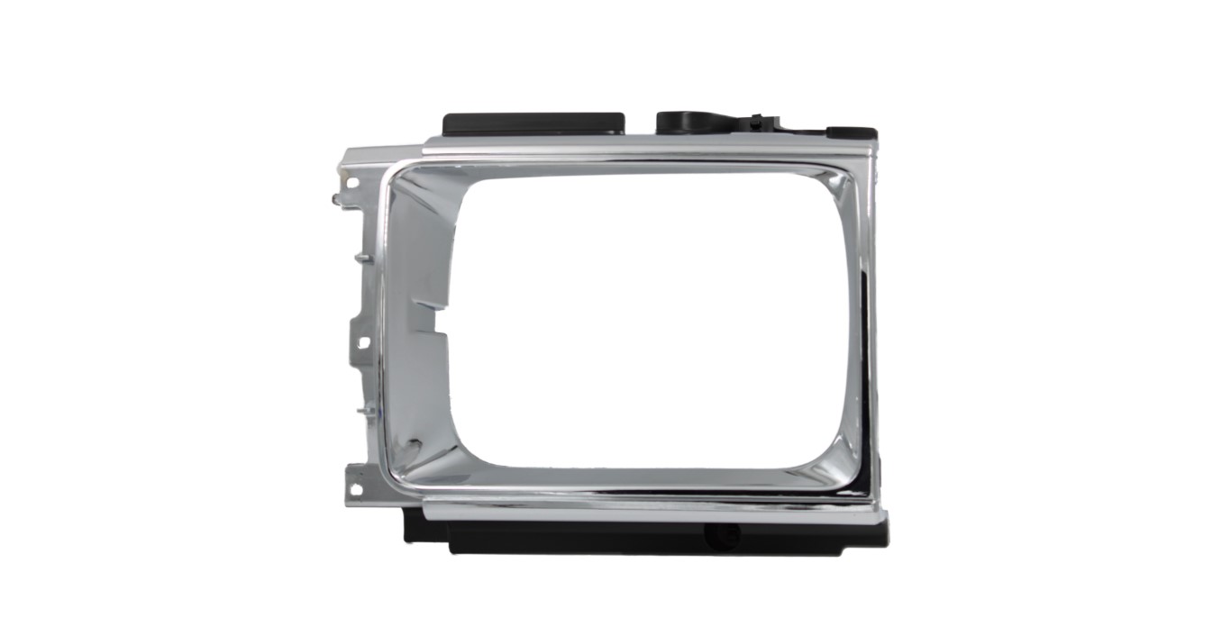 Toyota Hilux Yn LH Black/Chrome Headlamp Rim