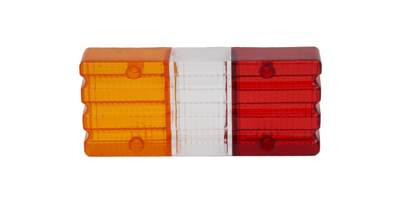 TOYOTA HILUX 84-92 YN STRAIGHT HOLE TAIL LAMP LENS