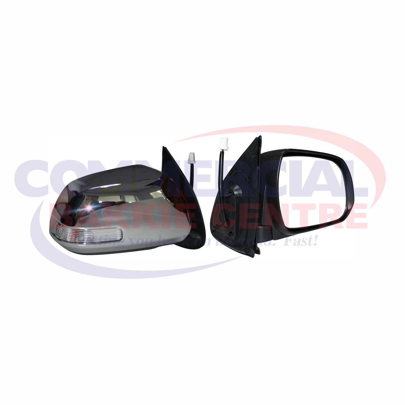 Toyota Fortuner RH Hand Electric Chrome Door Mirror