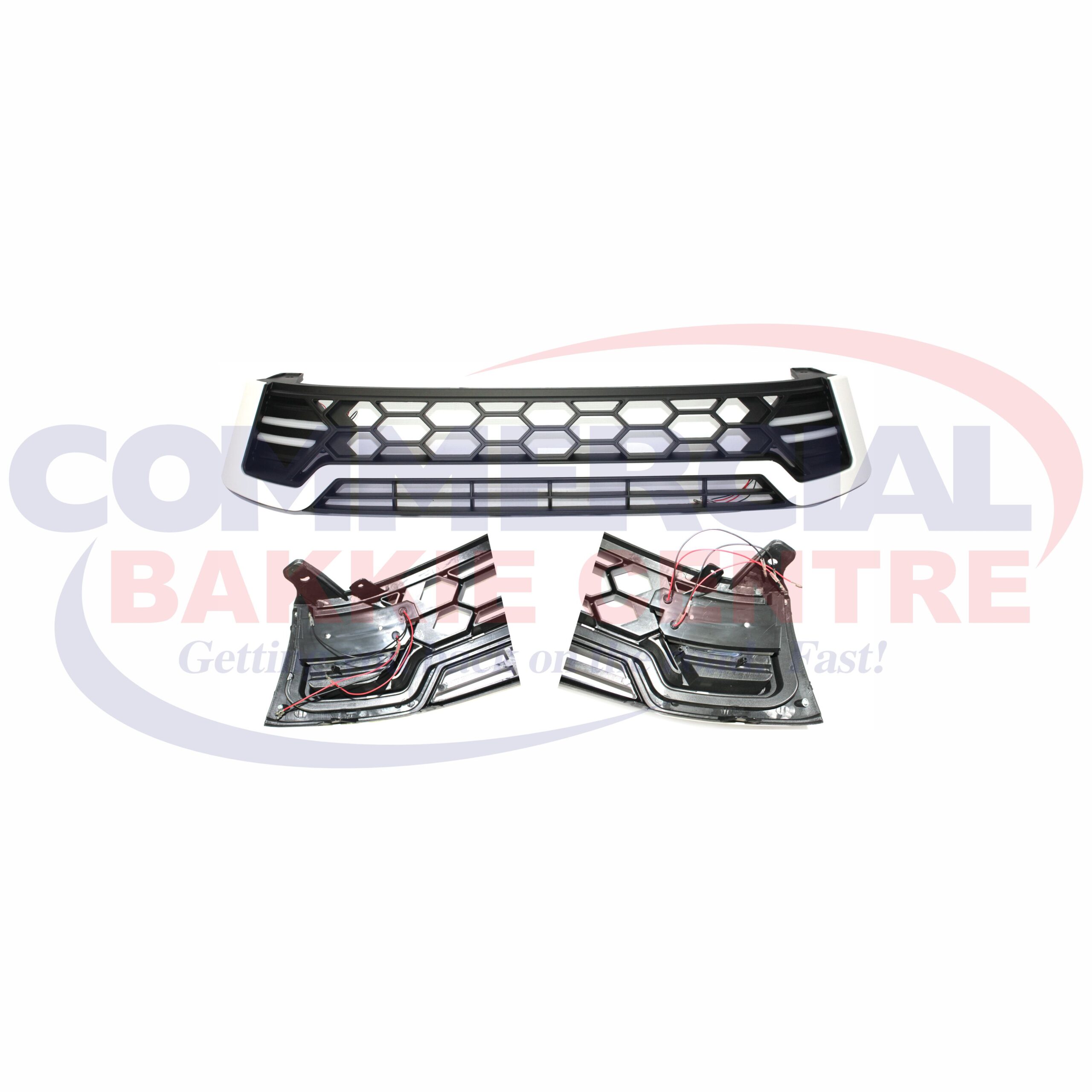 Toyota 16- Revo White LED Grill