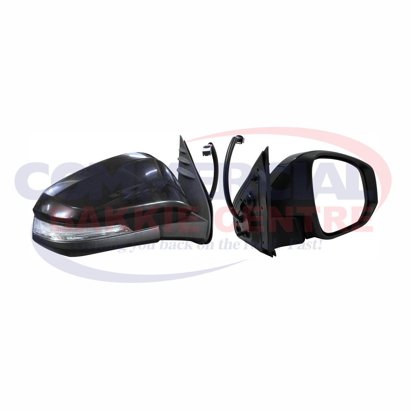 Toyota Fortuner 16 - RH Black LED Door Mirror