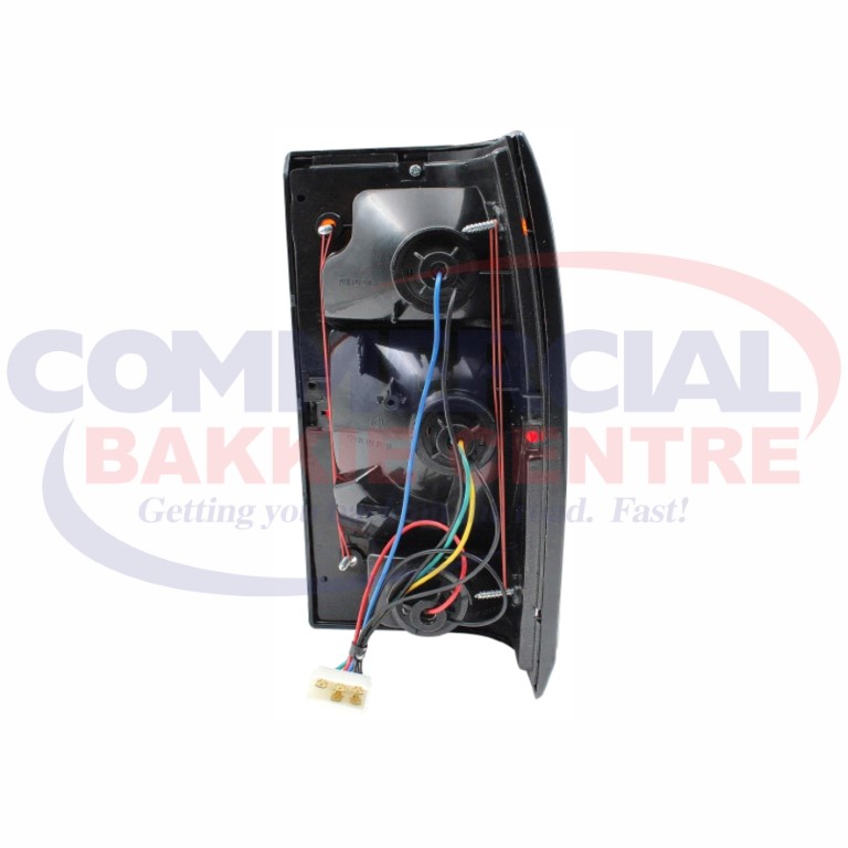 FORD COURIER 86-99 LEFT HAND TAIL LAMP BLACK RIM