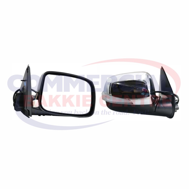 Isuzu D-Tec RH D Chrome L Door Mirror Electric+Lamp