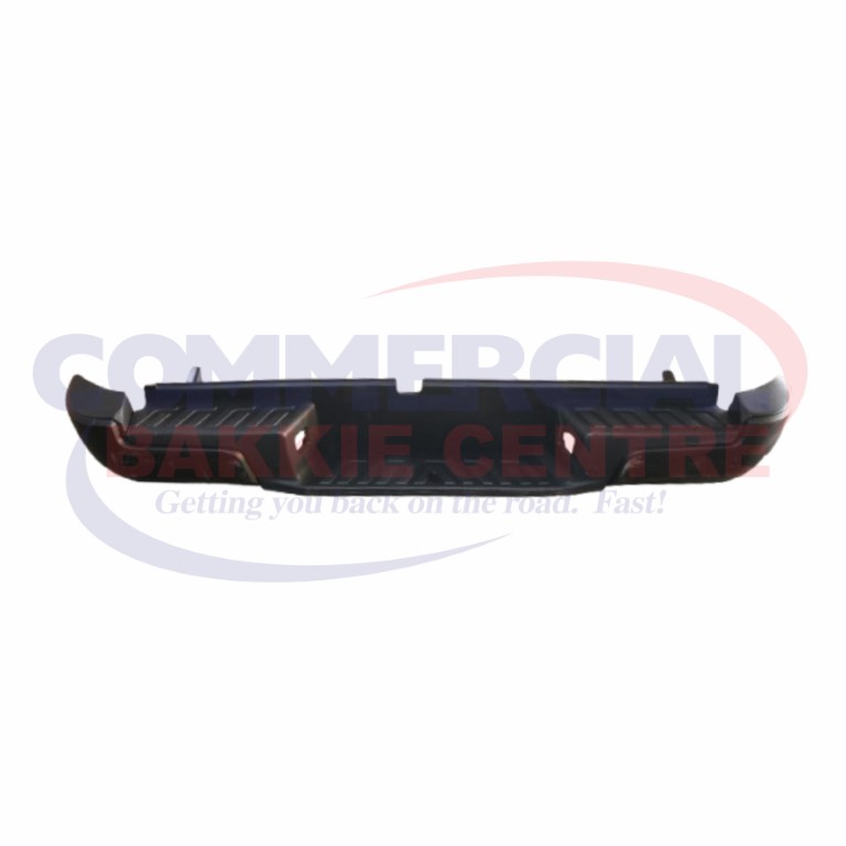 NISSAN NAVARA 22- REAR BLACK BUMPER WITH SENSOR HOLE